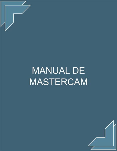 manual do mastercam 70 PDF