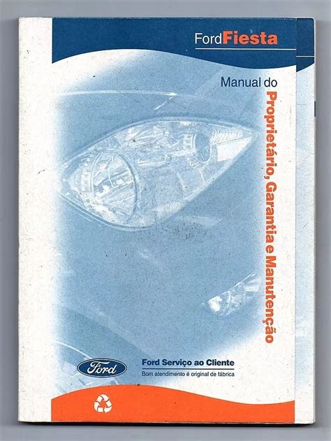 manual do proprietrio ford fiesta PDF