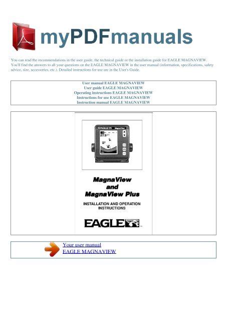 manual eagle 62 pdf Kindle Editon