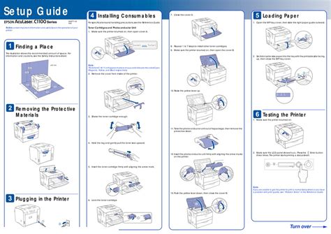 manual epson aculaser c1100 printer PDF