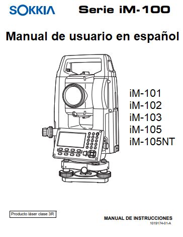 manual estacion total s0kkia105 Reader