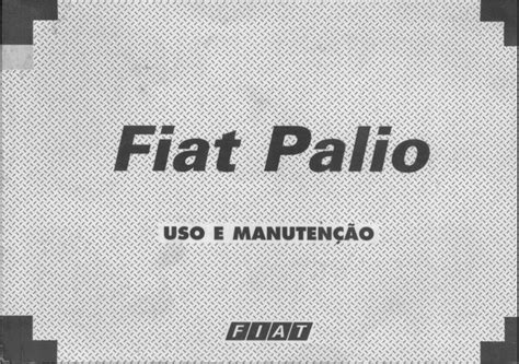 manual fiat palio 97 Kindle Editon