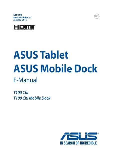 manual for asus t100 Epub