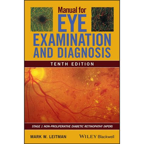 manual for eye examination and diagnosis Kindle Editon