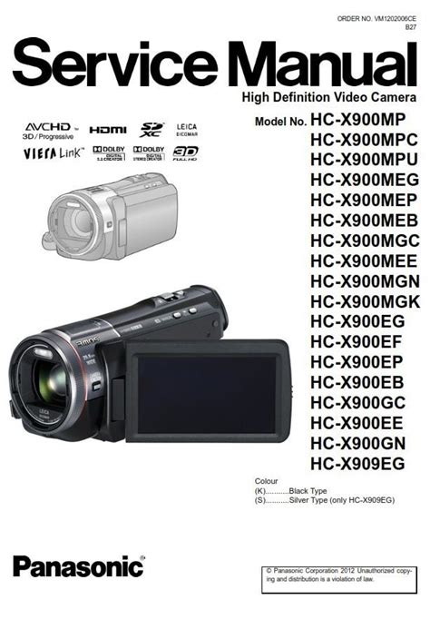 manual for panasonic camcorder Doc