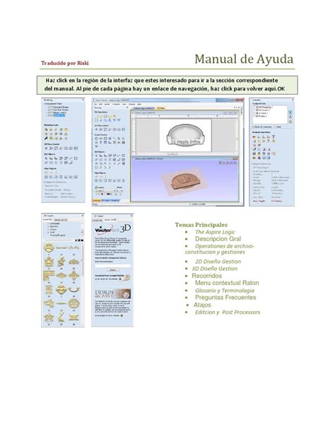 manual for vectric aspire 3 Kindle Editon