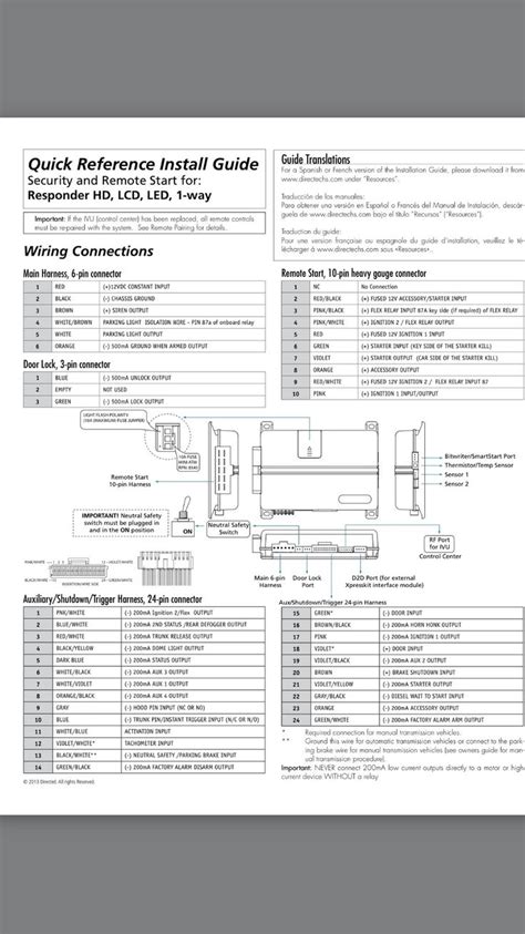 manual for viper remote start PDF