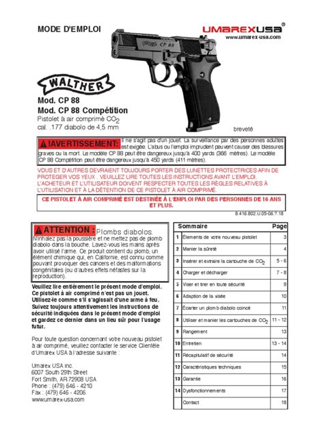 manual for walther cp88 Epub