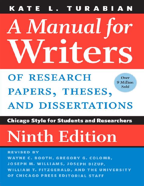 manual for writers of term papers pdf Epub