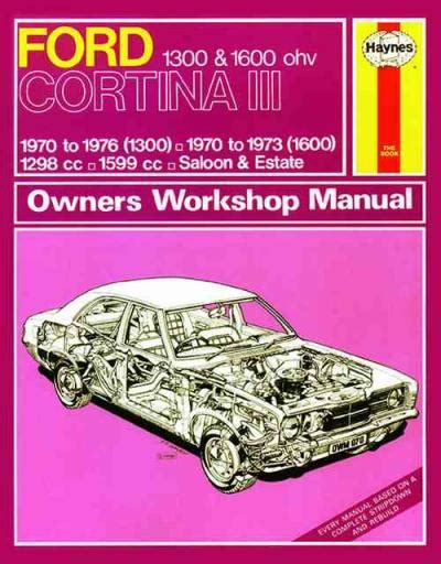 manual ford cortina mk3 Kindle Editon