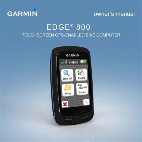 manual garmin edge 800 espanol pdf Reader