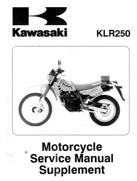 manual gratis de klr 250 Doc