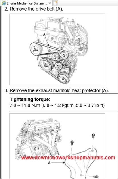 manual hyundai engine 2l Kindle Editon