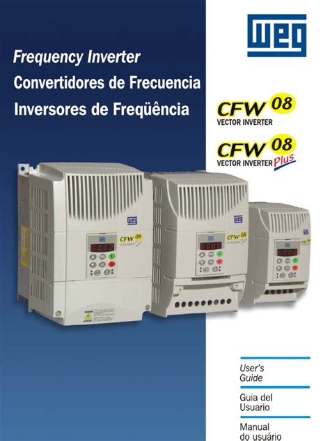 manual inversor weg cfw 08 plus PDF