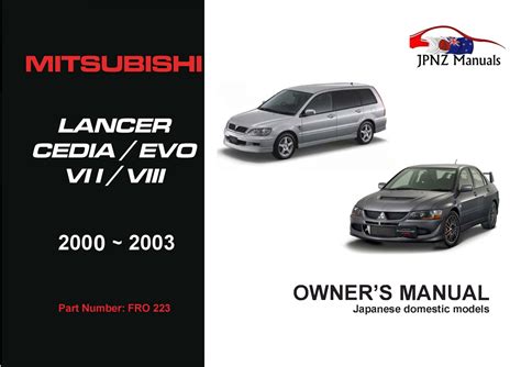 manual lancer cedia 2001 PDF