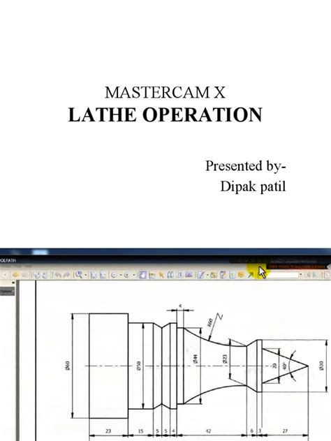 manual mastercam x lathe Doc