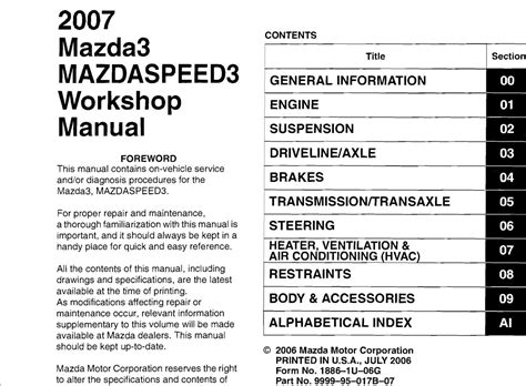 manual mazda 3 2007 espaol PDF