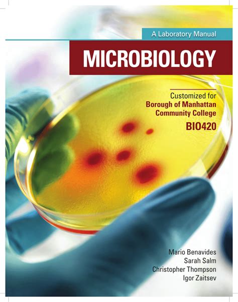 manual microbiology lab pdf Kindle Editon