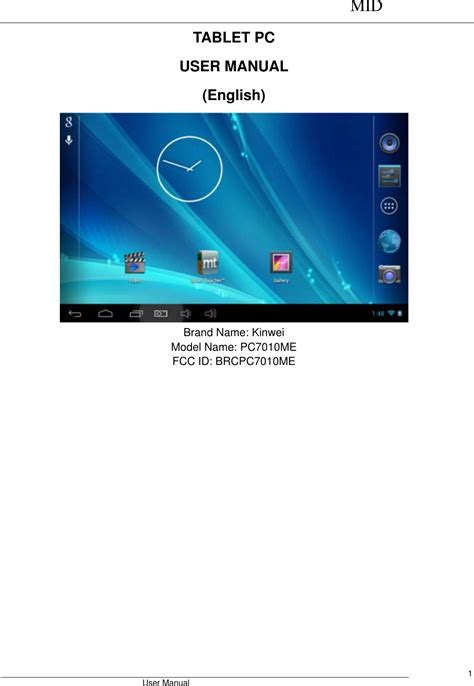 manual mid tablet pc pdf PDF