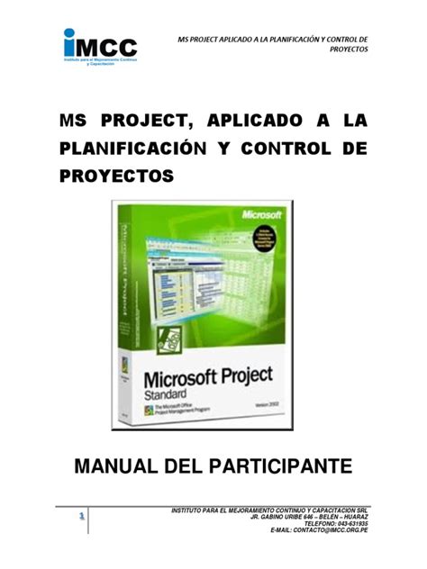 manual ms project 2010 pdf PDF