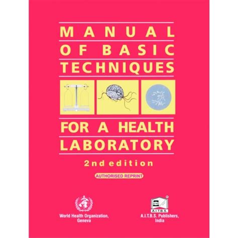 manual of basic techniques for a health laboratory Reader