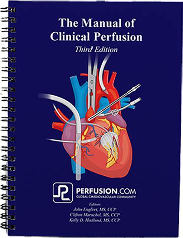 manual of clinical perfusion Epub