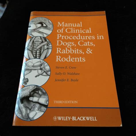 manual of clinical procedures in dogs cats rabbits and rodents PDF