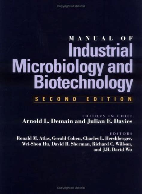 manual of industrial microbiology and biotechnology pdf PDF