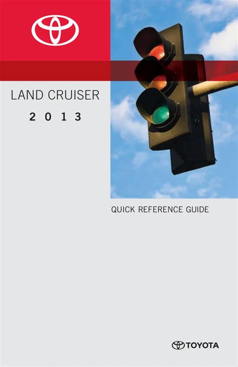 manual of landcruiser 2013 PDF