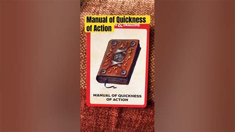 manual of quickness of action