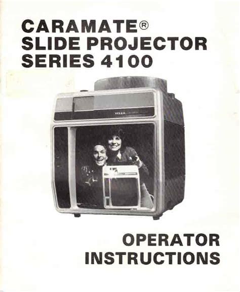 manual of slide projector Reader