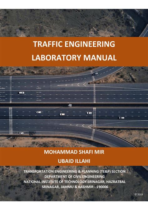 manual of traffic engineering studies pdf pdf Reader