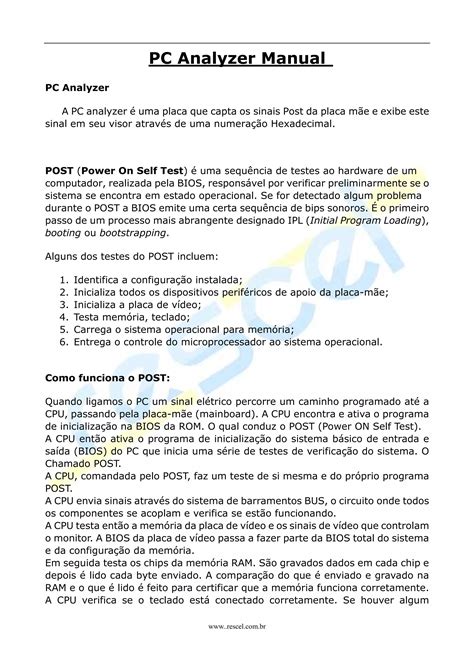 manual pci analyzer pdf Kindle Editon