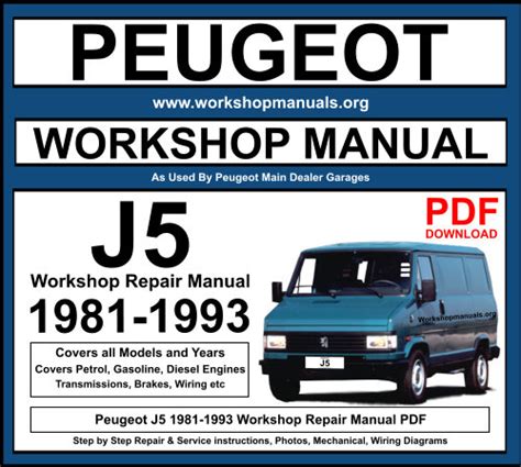 manual peugeot j5 pdf Kindle Editon
