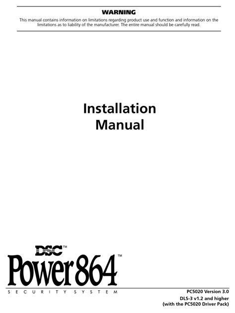manual programacion dsc power 864 Ebook Epub