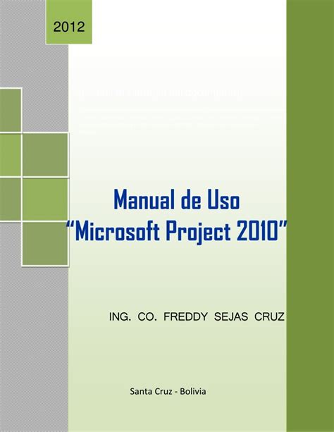 manual project 2010 espanol Reader