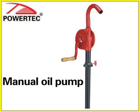 manual pumps for oil PDF