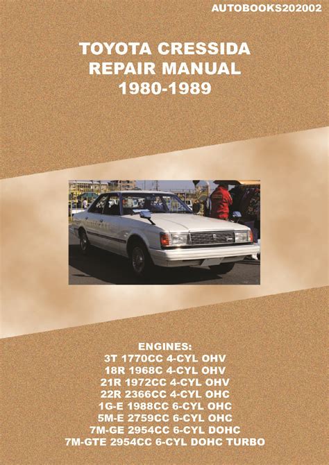 manual repair 1989 1995 cressida Kindle Editon