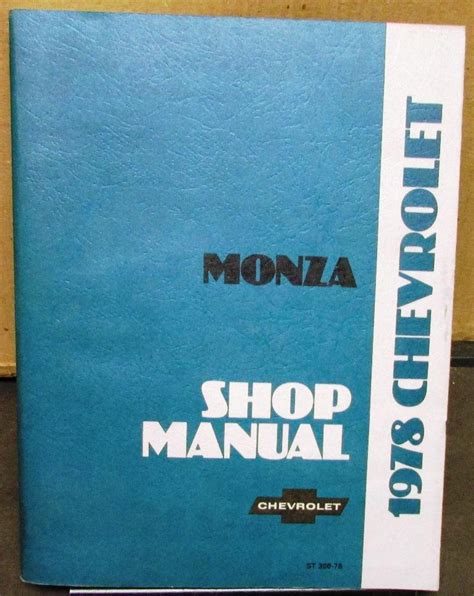 manual repair chevy monza 2001 for Reader