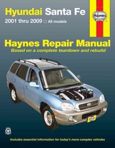 manual repair free download hyundai santa fe Reader