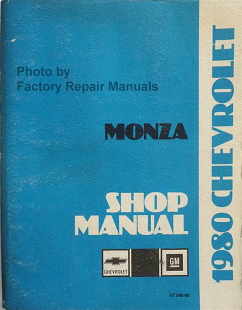 manual repair haynes chevy monza Epub