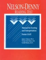 manual scoring interpretation nelson denny Kindle Editon
