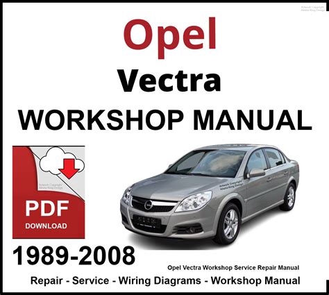 manual service opel vectra PDF