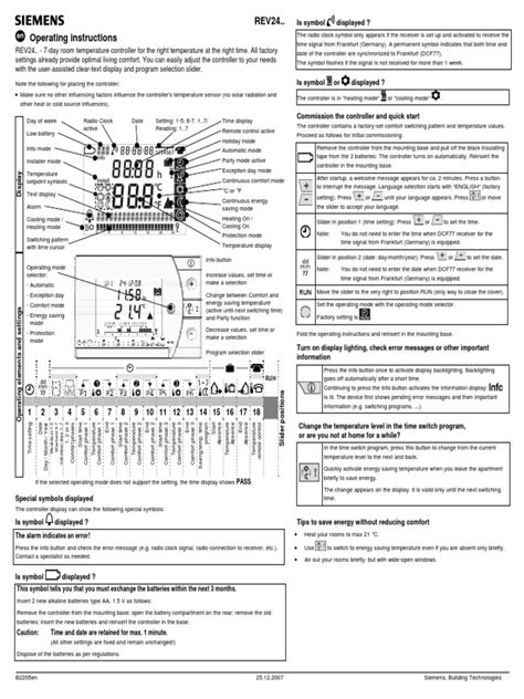 manual siemens rev 24 Epub