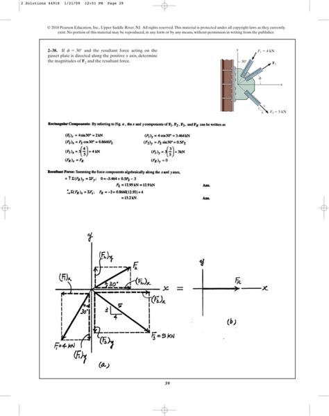 manual solution for statics 12th hibbeler pdf PDF