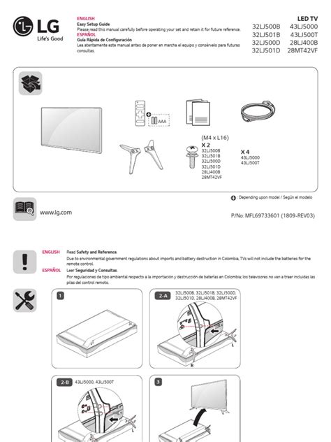 manual televisor lg 32 Doc