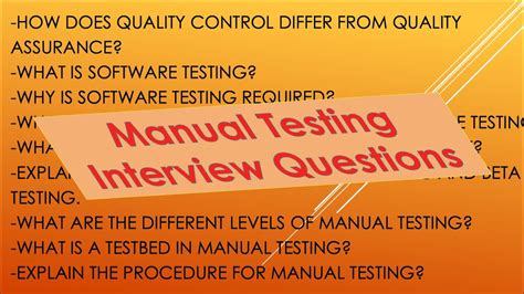 manual testing interview questions and answers pdf for freshers Reader