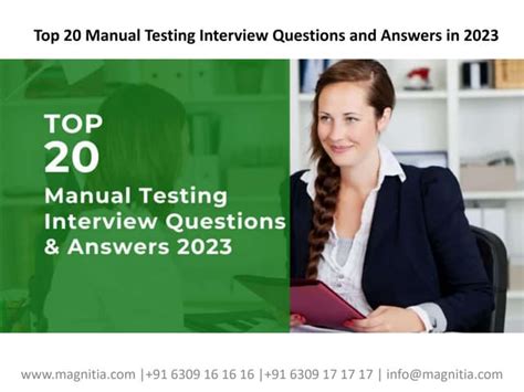 manual testing interview topics PDF