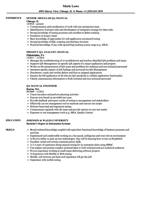 manual testing resume sample pdf PDF