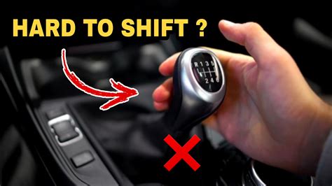 manual transmission hard to get in gear PDF